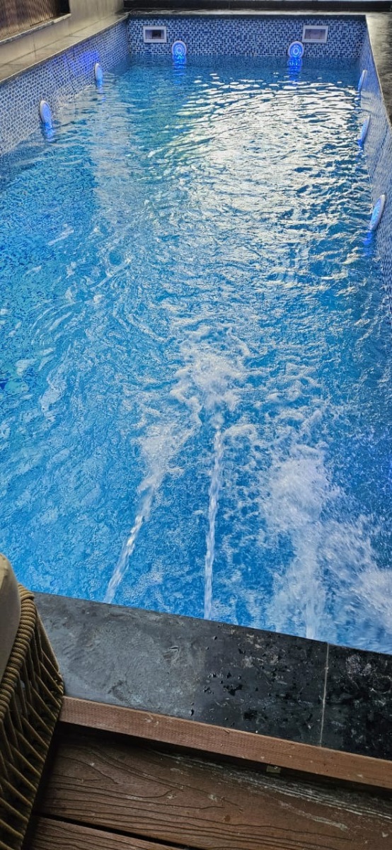 Swimming Pool After Cleaning